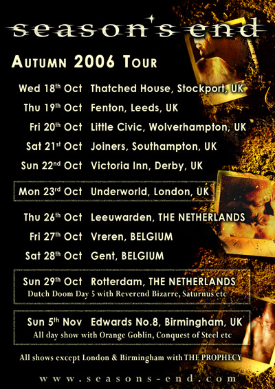 European Tour Details